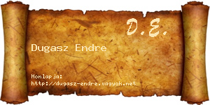 Dugasz Endre névjegykártya